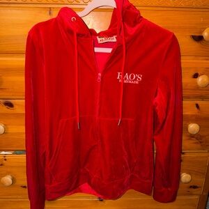 Rao’s Homemade Velour tracksuit
